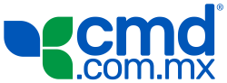 Logo CMD PagWeb - Contorno Blanco